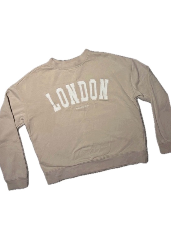 Scotch & Soda Tops - Scotch & Soda Tan London Crewneck Sweatshirt Pullover Neutral Size Small EUC